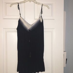 LAMB Gwen Stephanie ombré black top